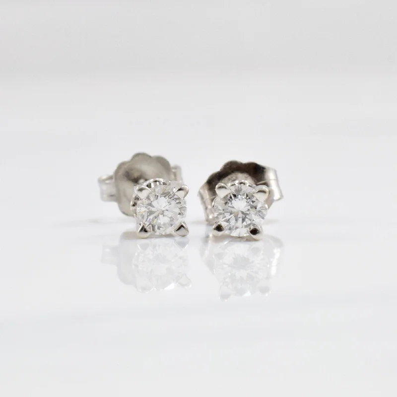 Stud Earrings for Fitness Activities -Diamond Stud Earrings | 0.28 ctw |