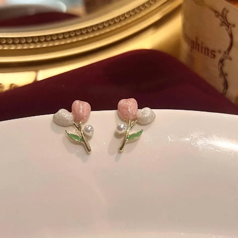 Tulip earrings