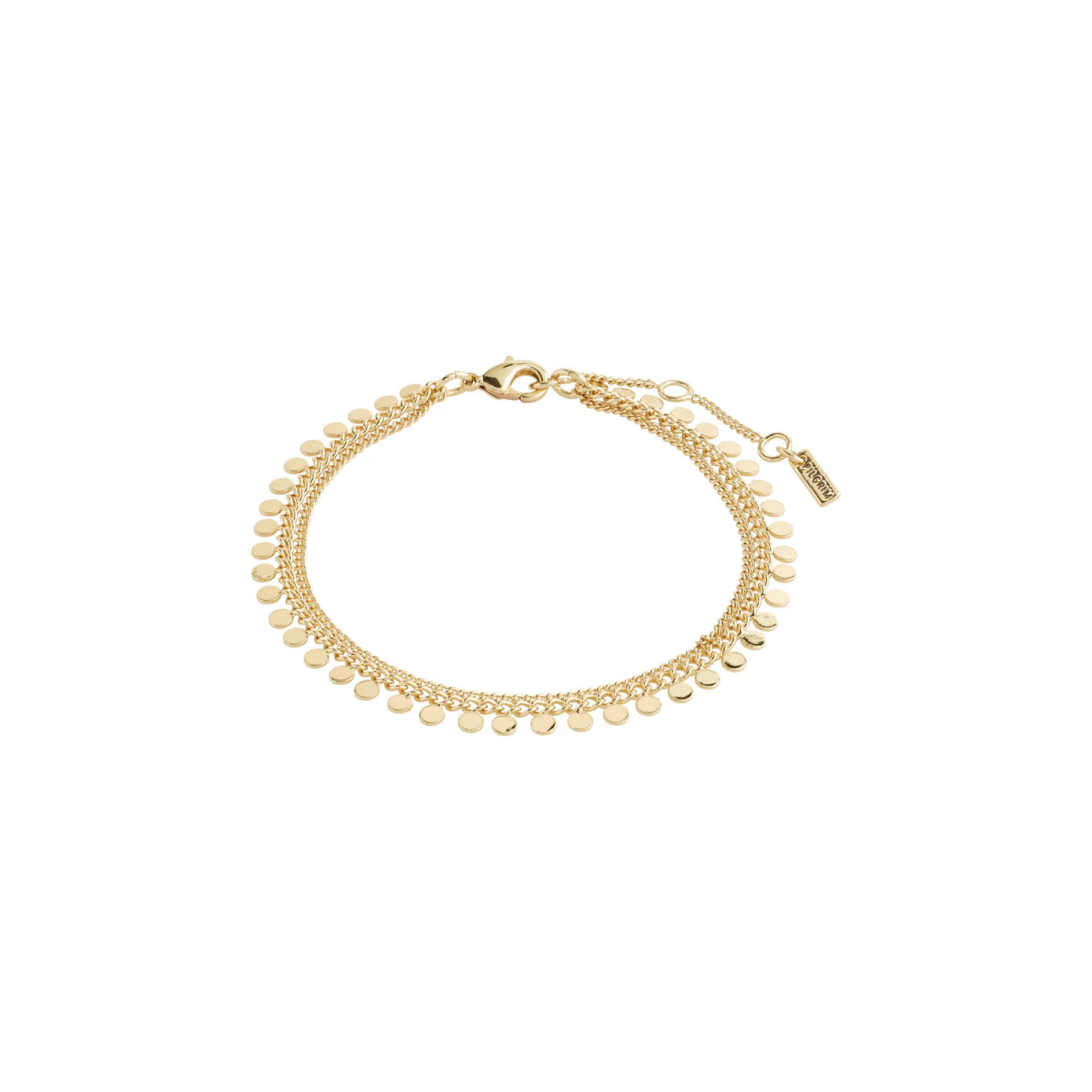 Vintage-inspired bangle bracelets with etched detailing for a timeless, antique look-Bloom Gold Plated Bracelet