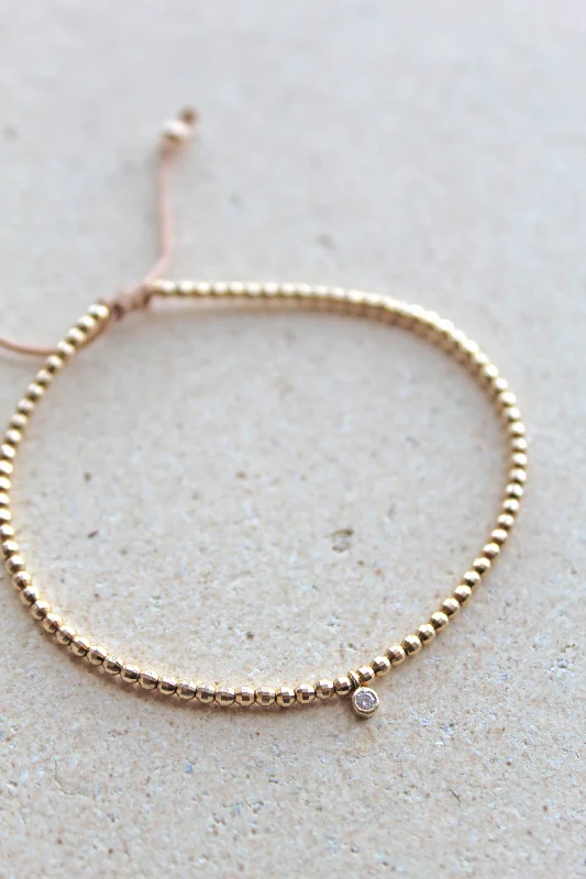 Best bangle bracelets with engraved initials for a personalized and meaningful gift-Diamond Teenie Seeds of Love Bracelet