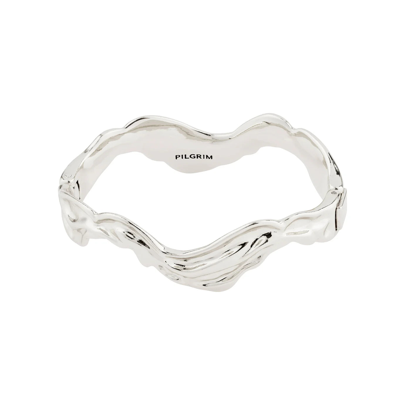 Minimalist bangle bracelets with a thin profile for a sleek and subtle appearance-Feel Silver Plated Bracelet