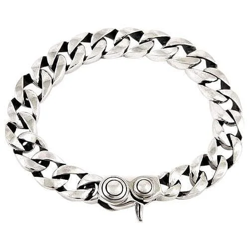 Stylish bangle bracelets with gemstone accents for a chic and modern look-Figaro Link Chain Sterling Silver Bracelet