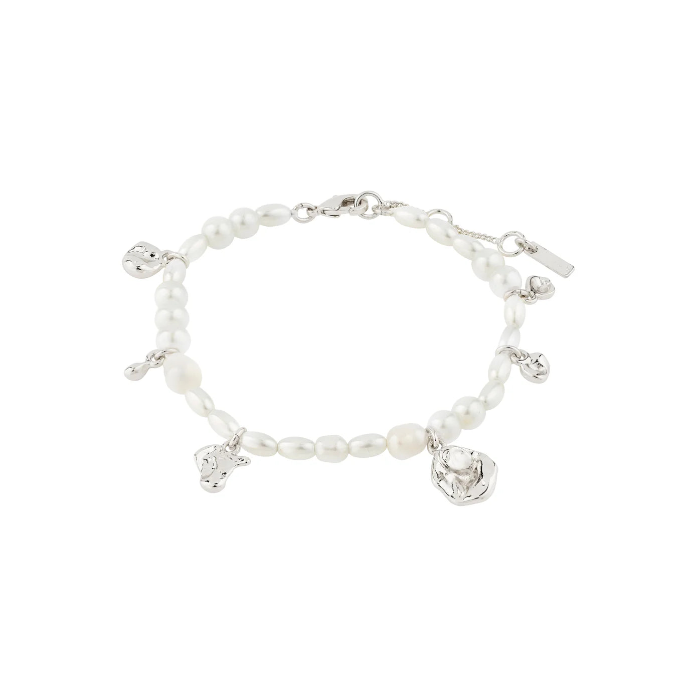 Stylish bangle bracelets with gemstone accents for a chic and modern look-Intent Silver Plated Pearl Bracelet