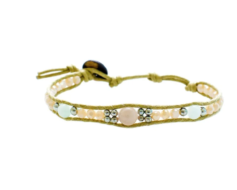 Simple gold bangle bracelets with smooth finishes for a classic and elegant style-Lotus and Luna Desert Bloom Camel's Quest Bracelet