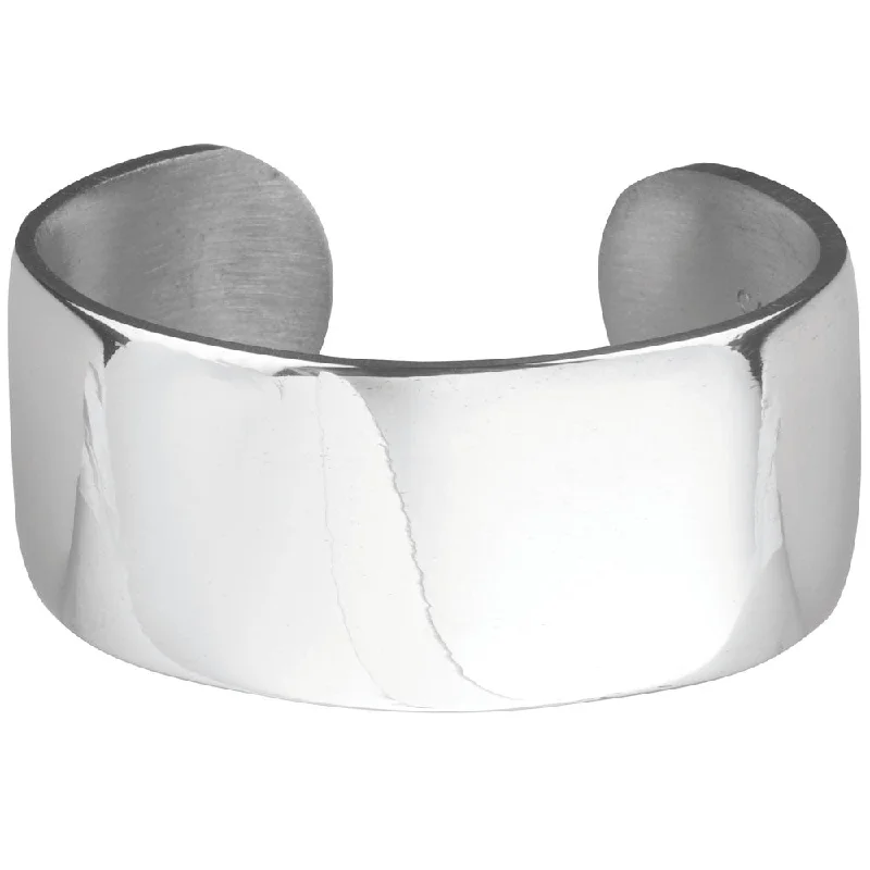 Best silver bangle bracelets with intricate detailing for a timeless and sophisticated style-Plain Pewter Bracelet