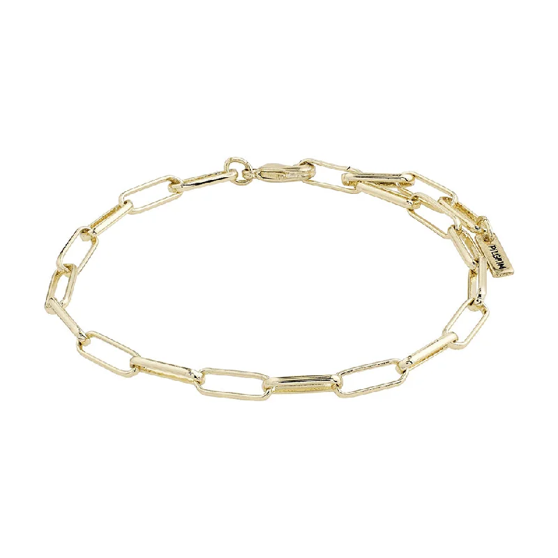 Best bangle bracelets with minimalist silver designs for a timeless, versatile look-Ronja Gold Plated Bracelet