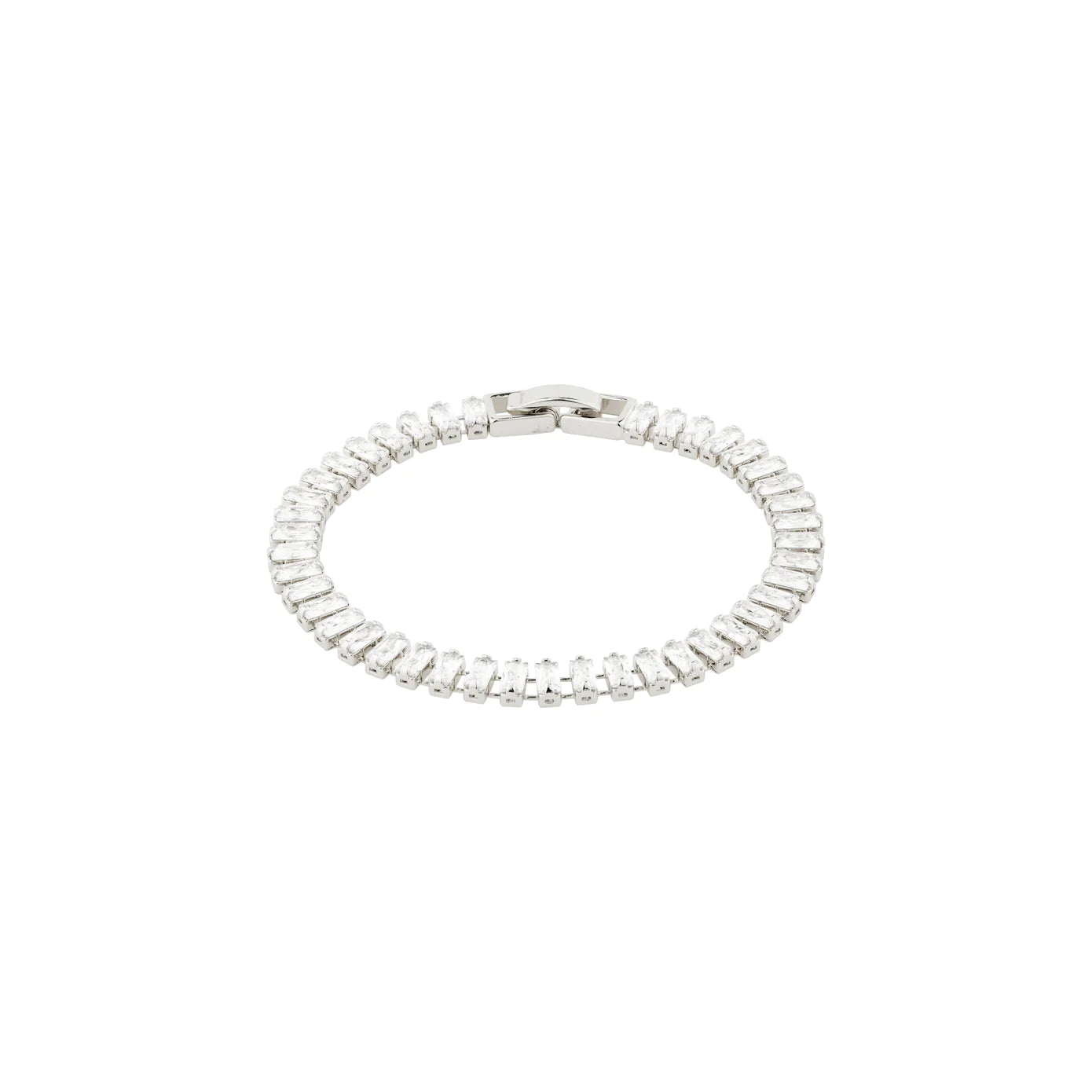 Best bangle bracelets with minimalist geometric designs for a contemporary, edgy look-Rue Silver Plated Bracelet