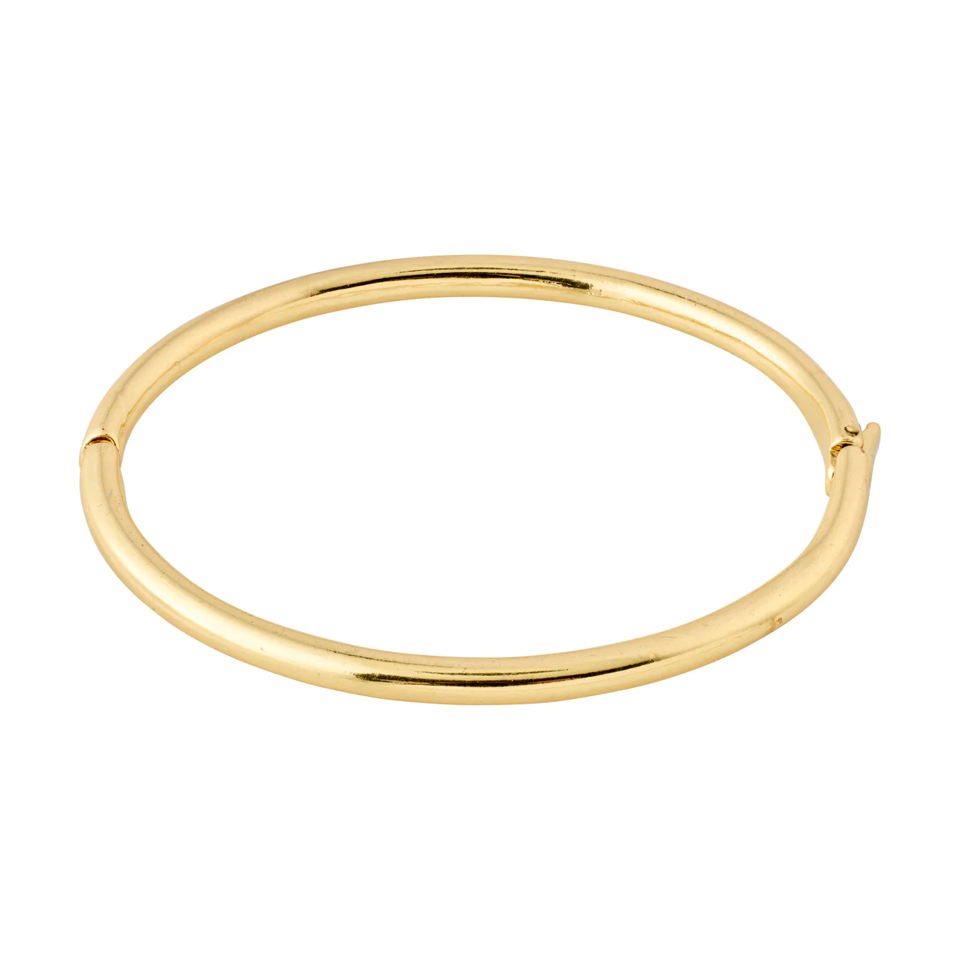 Vintage-inspired bangle bracelets with etched detailing for a timeless, antique look-Sophia Gold Plated Bangle