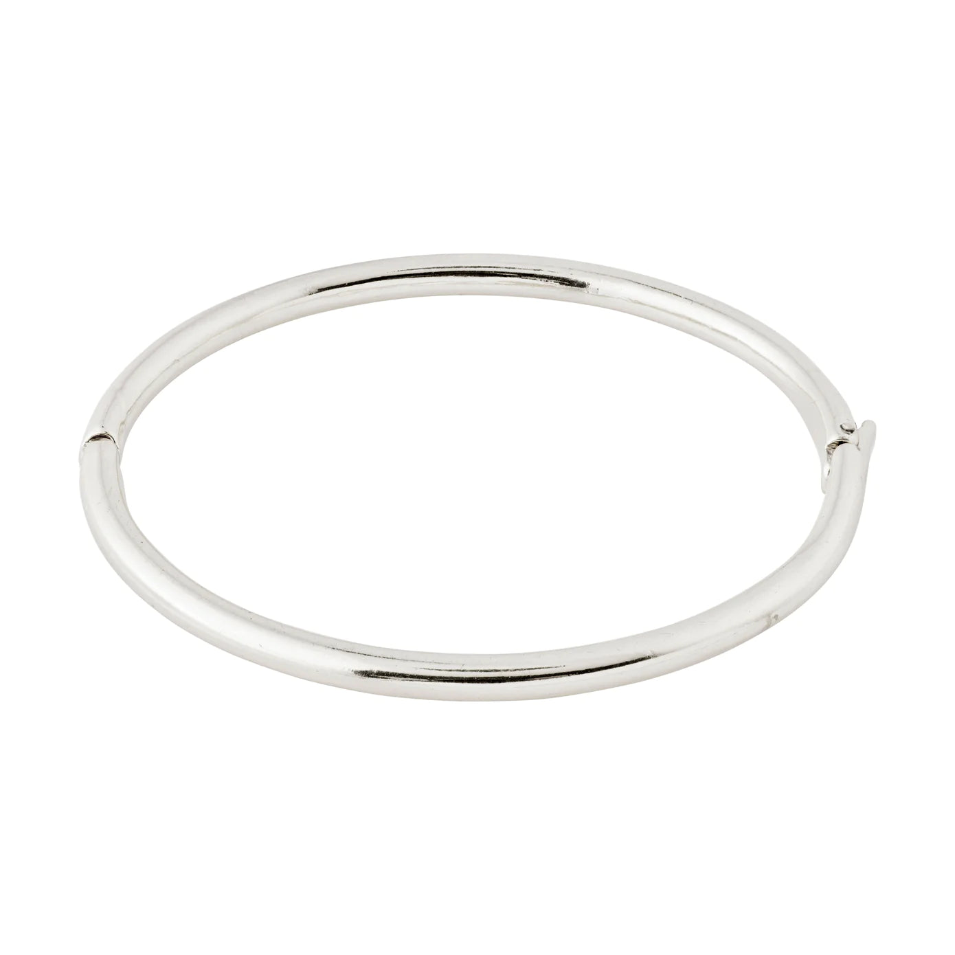 Best bangle bracelets with gold-plated finishes for an affordable luxury option-Sophia Silver Plated Bangle