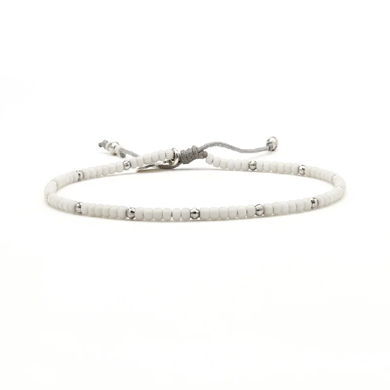 Classic bangle bracelets with clean lines for an elegant and versatile accessory-Sparkling Teenie Seeds of Love Bracelet