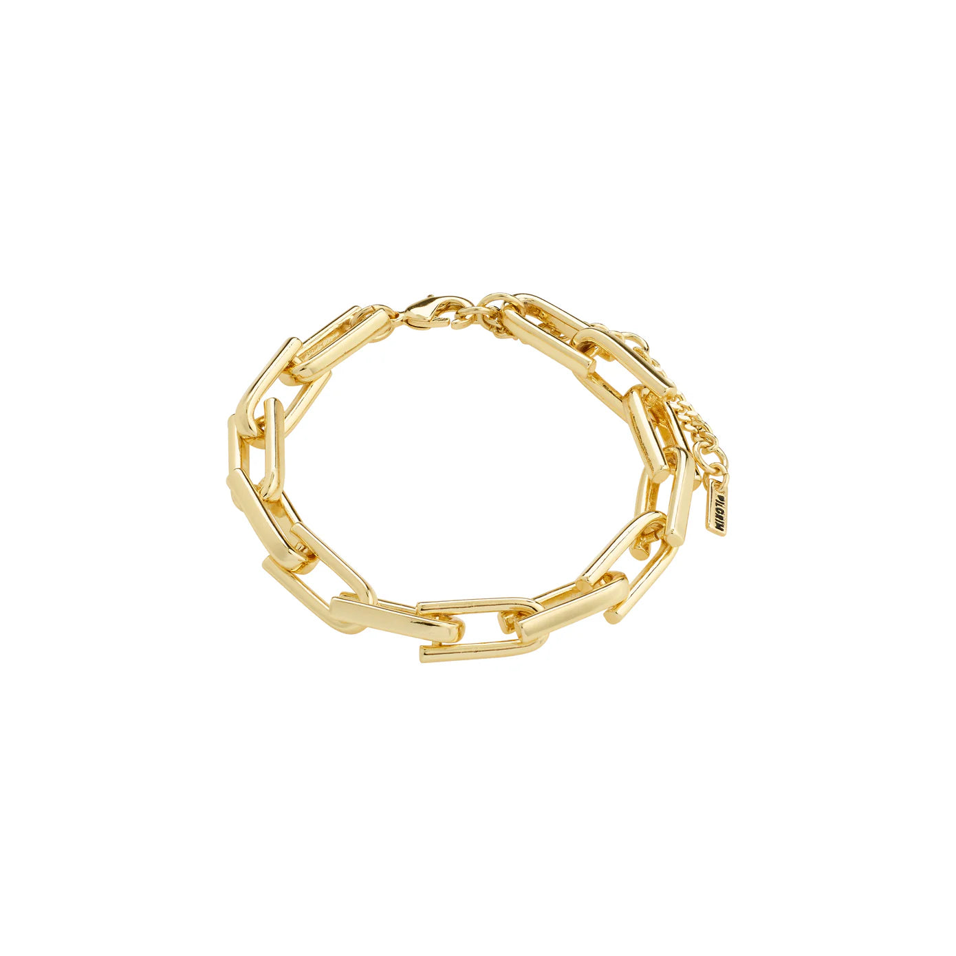 Stainless steel bangle bracelets with polished finishes for a sleek and durable design-Stay Gold Plated Bracelet