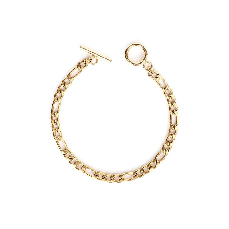 Best bangle bracelets with stacked designs for a trendy and fashionable look-Gold Plated Toscana Bracelet